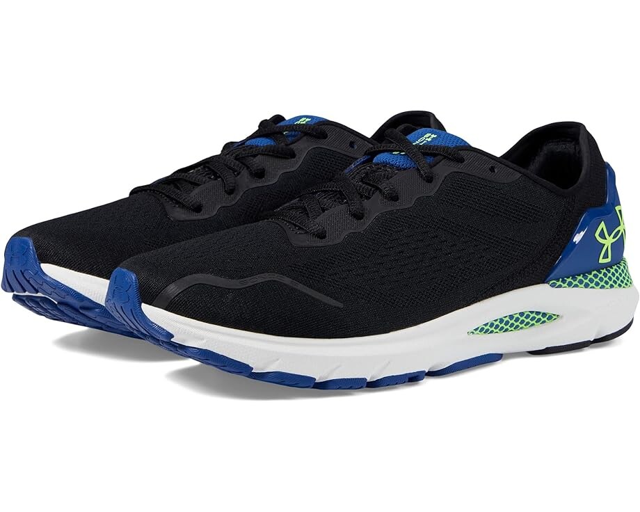 

Кроссовки Under Armour Hovr Sonic 6, цвет Black/Blue Mirage/Lime Surge