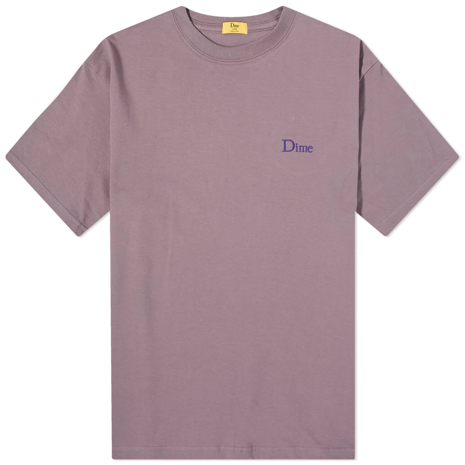 

Футболка Dime Classic Small Logo, цвет Plum Grey