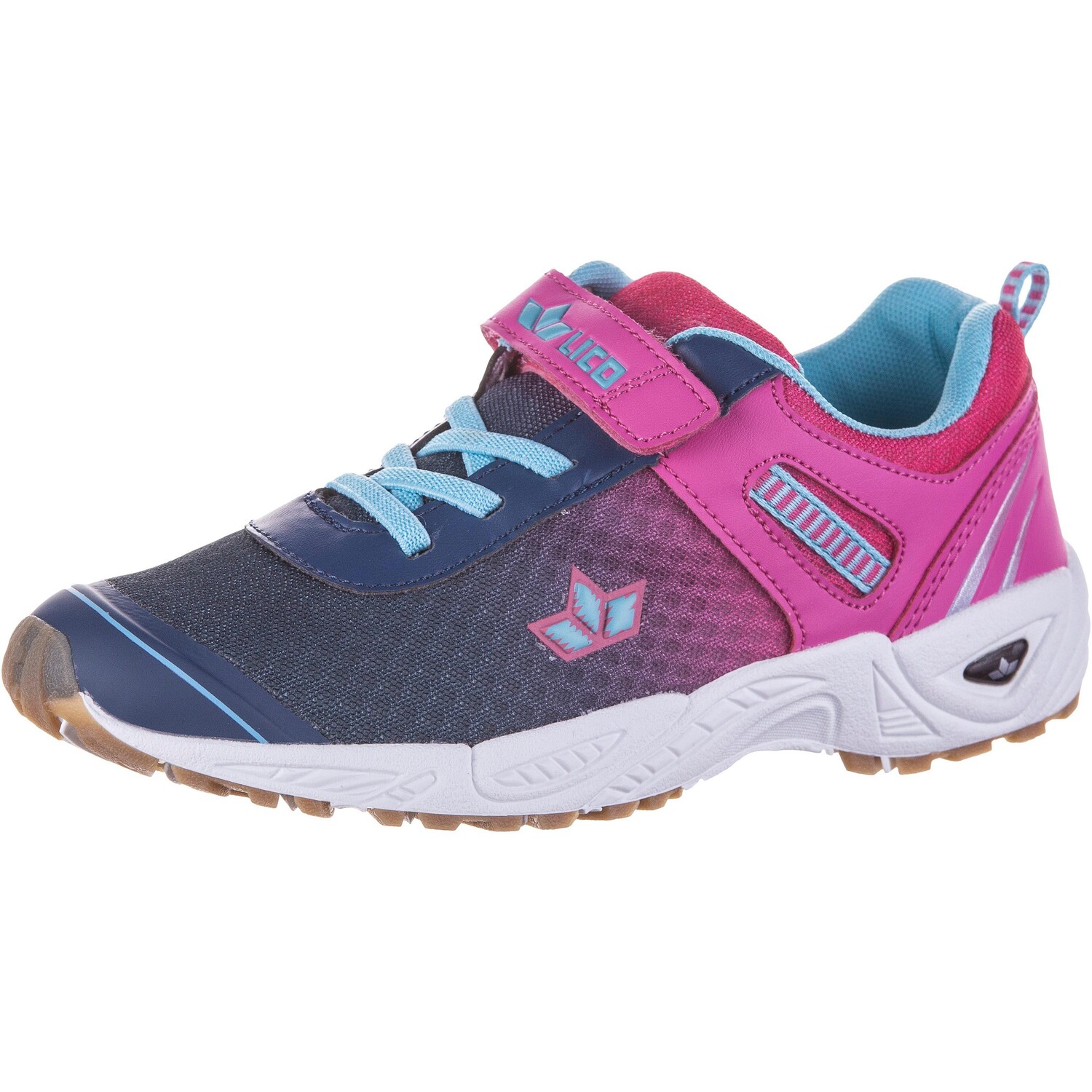 

Спортивные кроссовки Lico e Barney VS, цвет marine pink türkis
