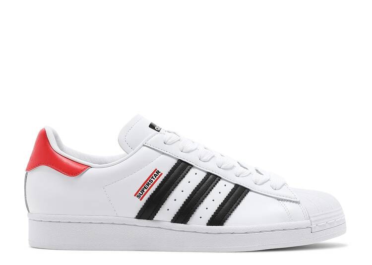 цена Кроссовки Adidas RUN DMC X SUPERSTAR '50TH ANNIVERSARY', белый