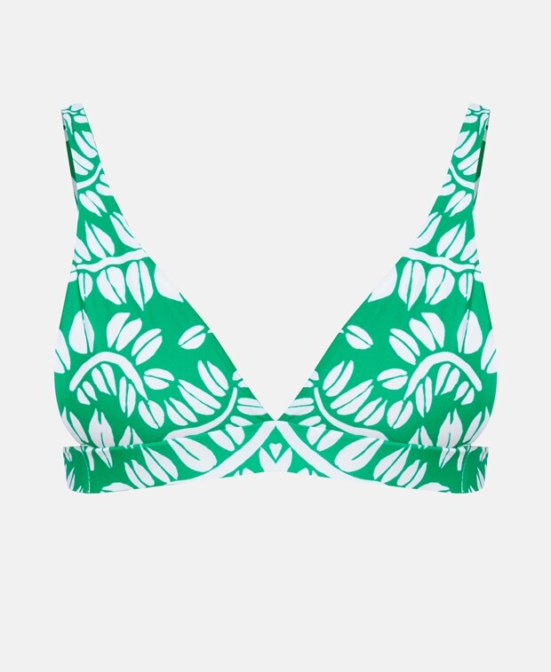 

Верх бикини Alicia Swim, темно-зеленый