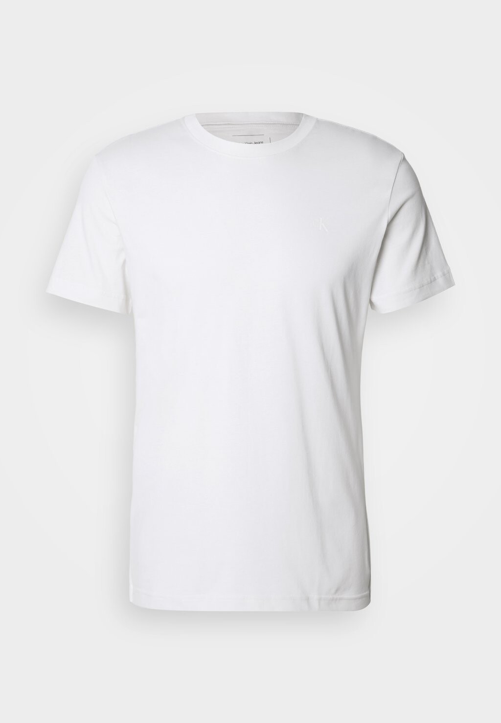 

Футболка с принтом TEXTURED MONOLOGO TEE Calvin Klein, кремовый