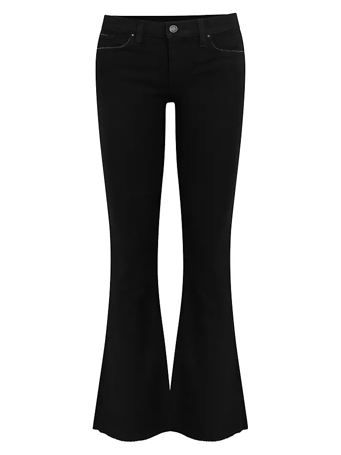 Джинсы Nico со средней посадкой и ботфортами Hudson Jeans, черный