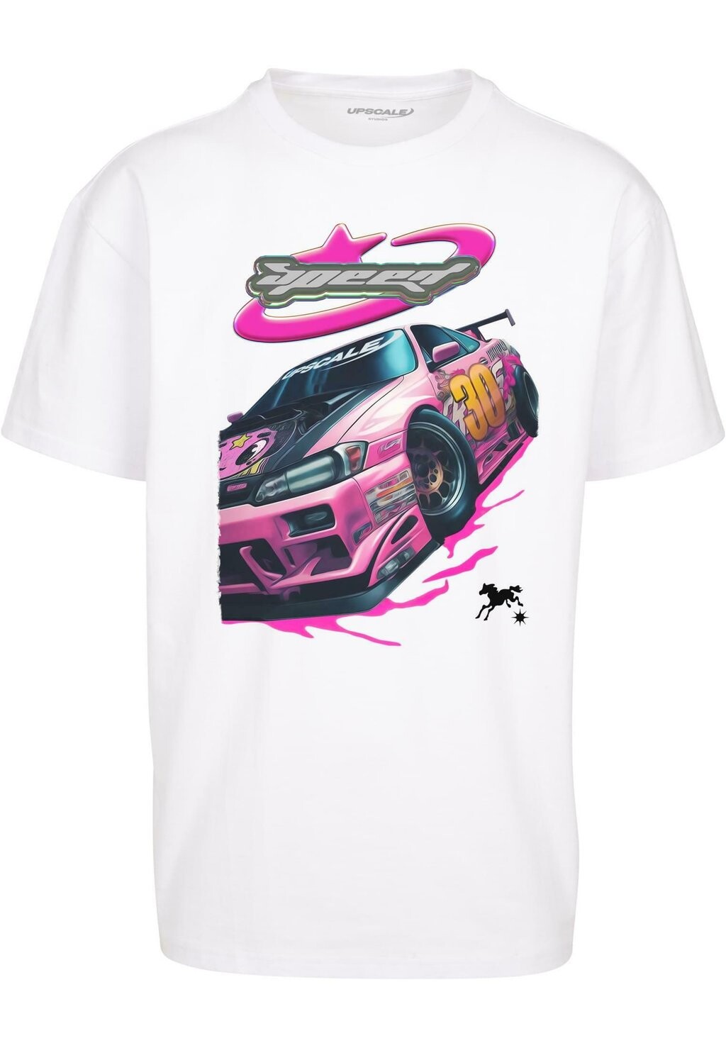 

Футболка с принтом Upscale by Mister Tee, белый