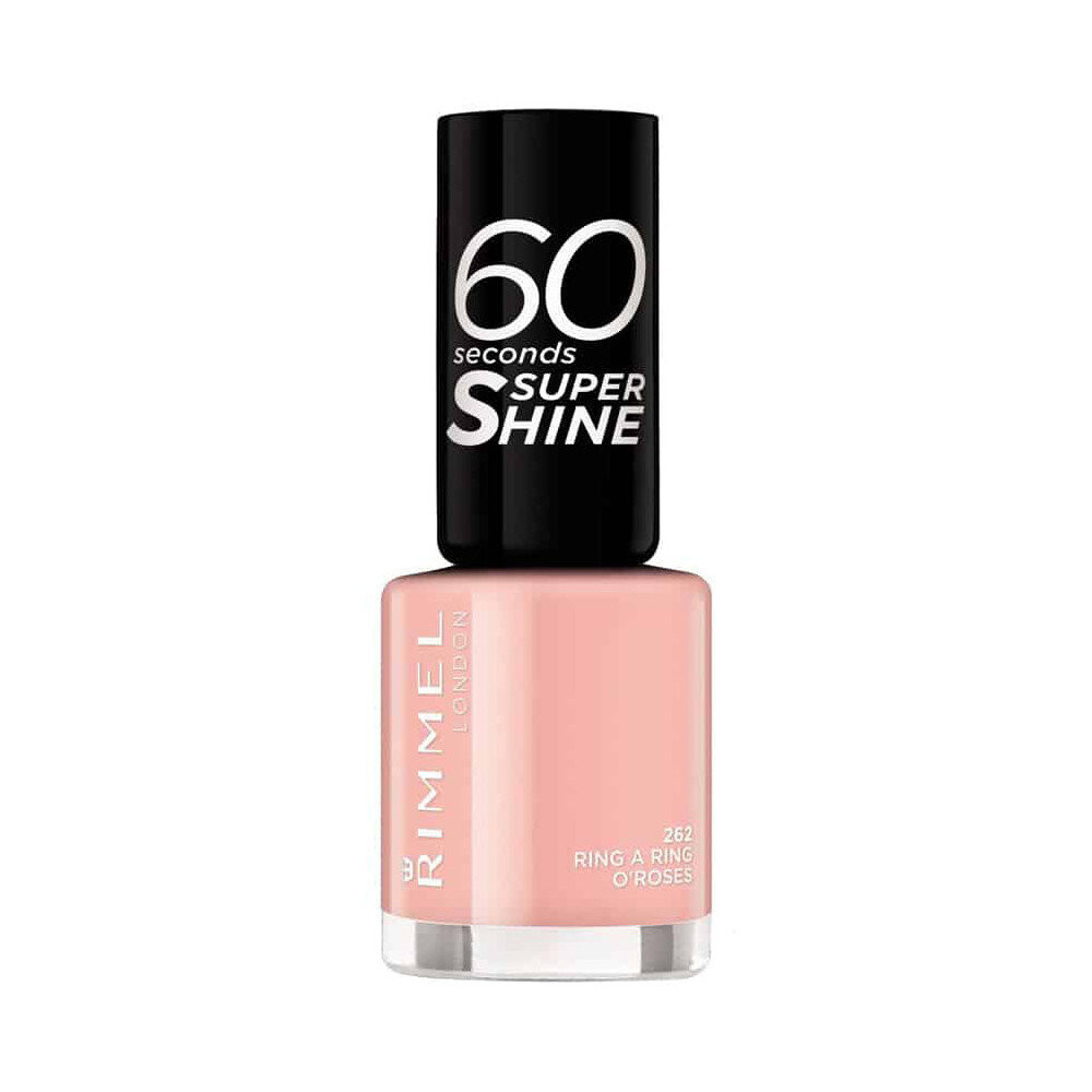 

Rimmel, Лак для ногтей 60 Seconds Super Shine 262 Ring a Ring O'Roses