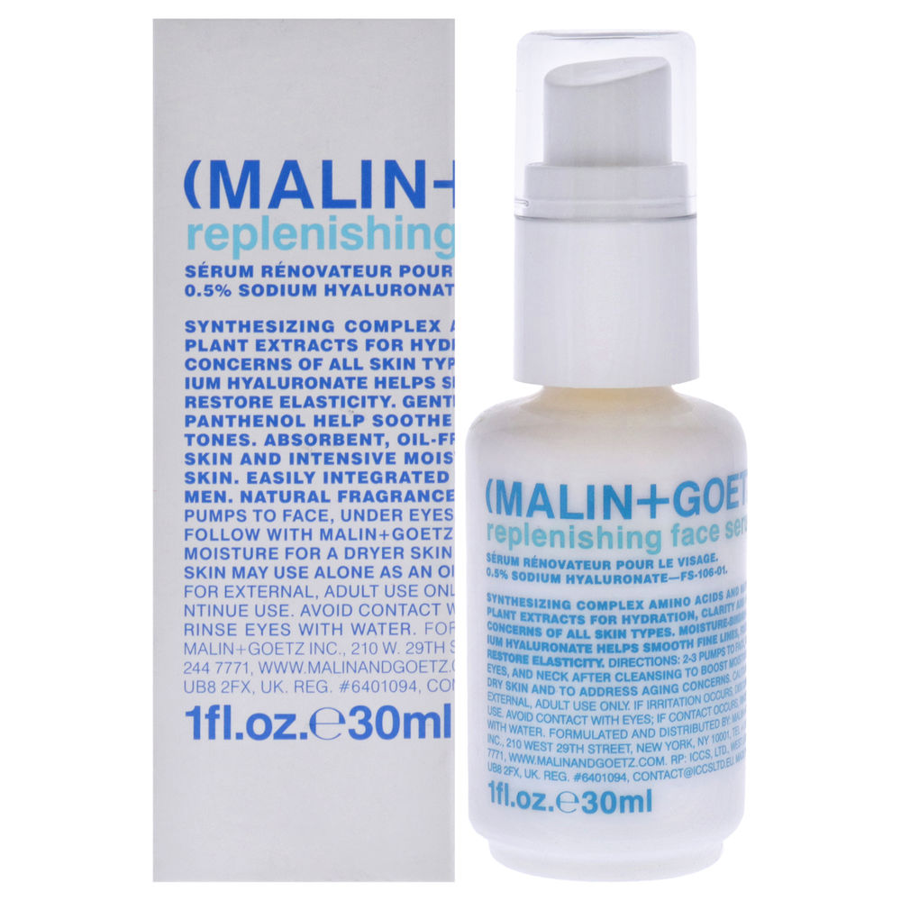 Скраб для лица Replenishing face serum Malin+goetz, 30 мл malin goetz крем увлажняющий для лица vitamin е face moisturizer 30 мл
