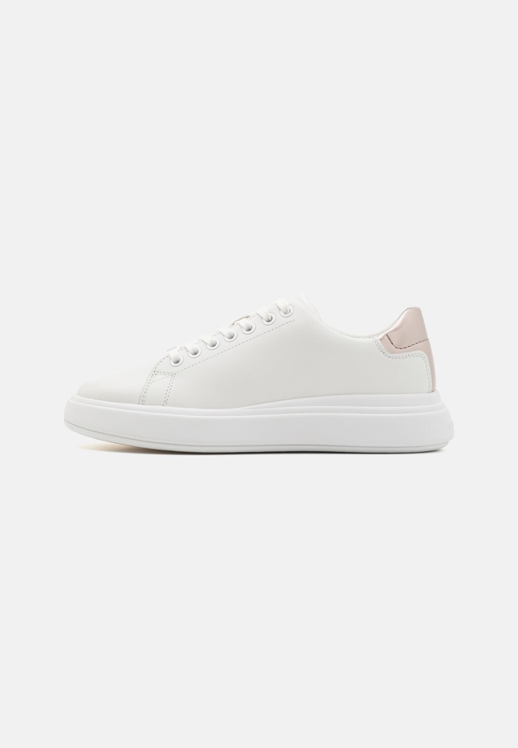 

Низкие кроссовки Cupsole Lace Up Calvin Klein, цвет white/crystal gray