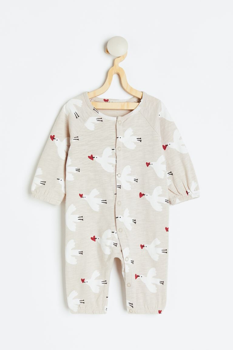 

Комбинезон из тонкого трикотажа H&M, серый