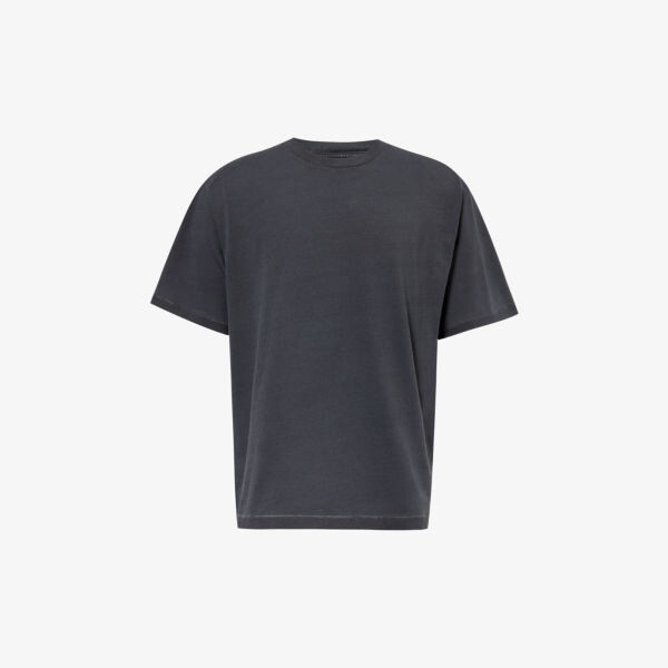 

Футболка everywear comfort из хлопкового джерси с тисненым логотипом Gymshark, черный