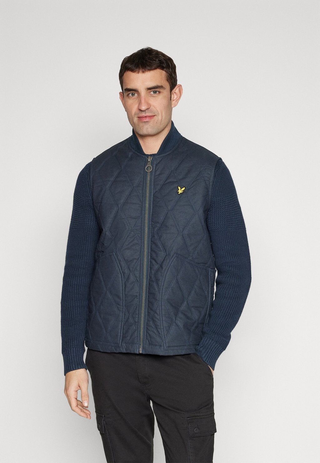 Жилет QUILTED GILET Lyle & Scott, синий