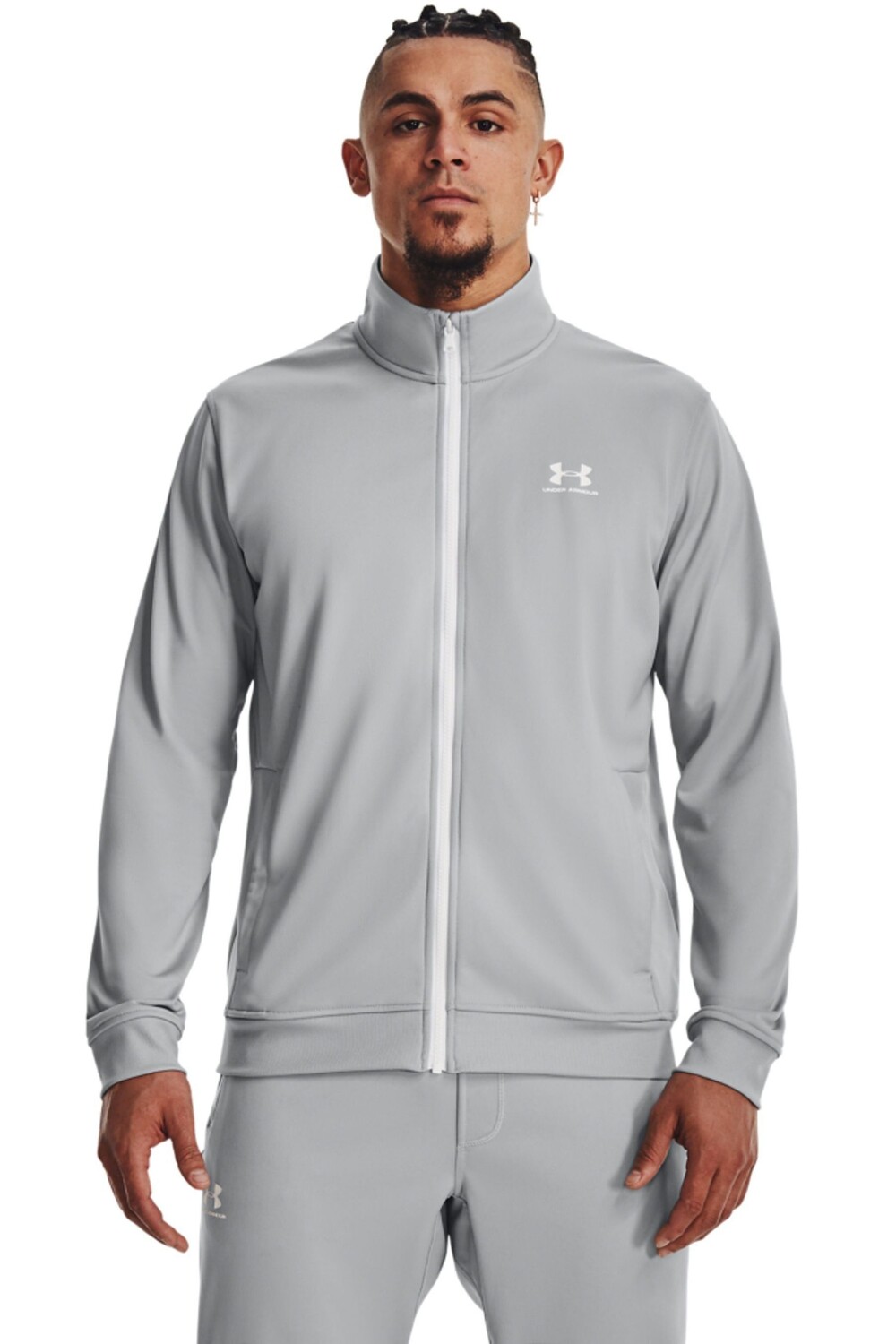 

Серая трикотажная куртка Sportstyle Under Armour, серый