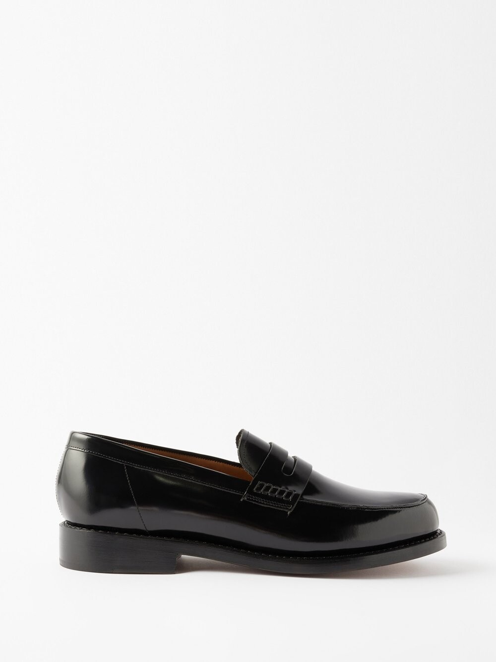 

Кожаные лоферы jago Grenson, черный