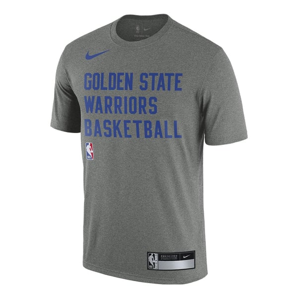 

Футболка x nba golden state warriors dri fit тренировочная футболка Nike, серый