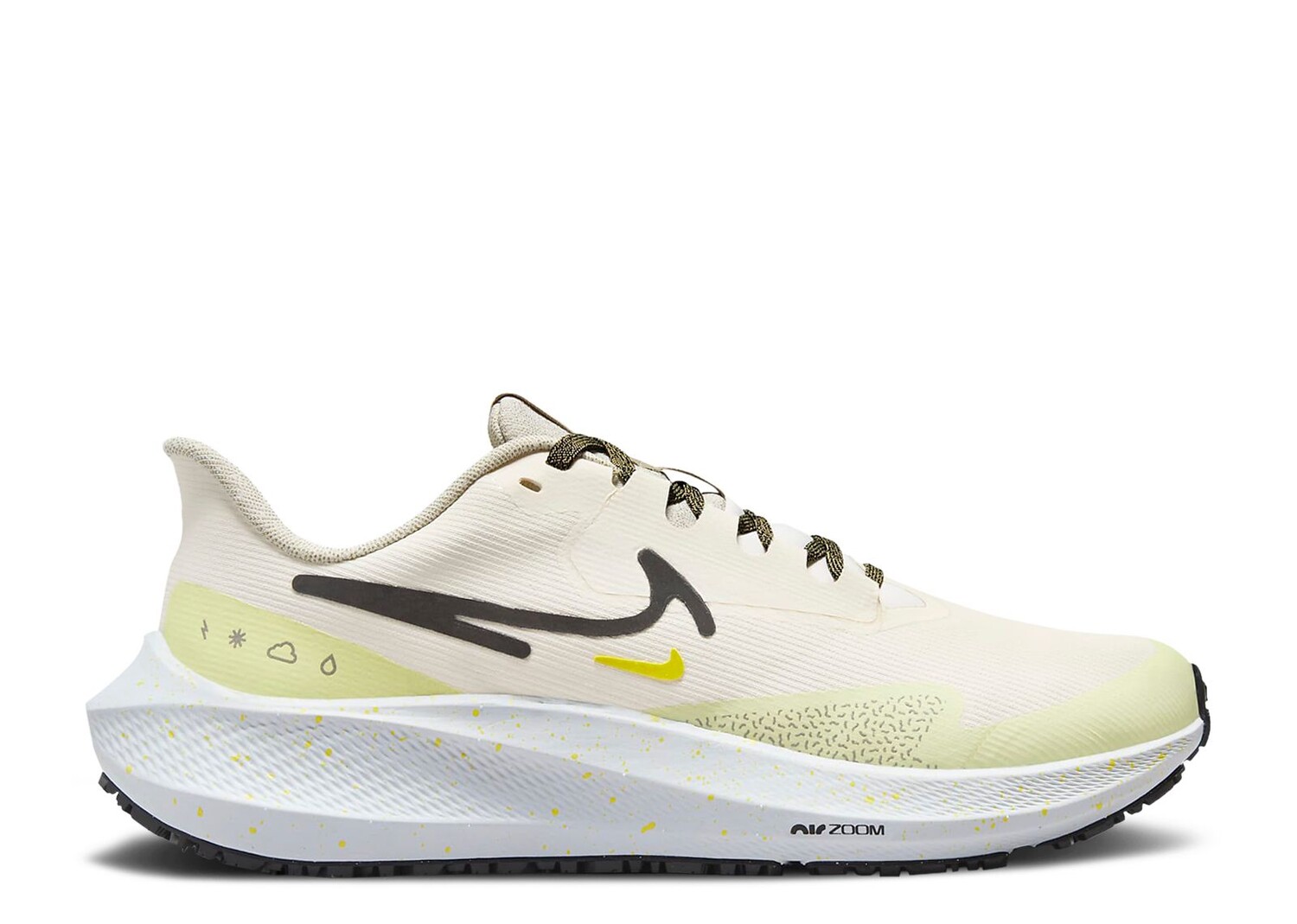 

Кроссовки Nike Wmns Air Zoom Pegasus 39 Shield 'Pale Ivory Luminous Green', кремовый, Бежевый
