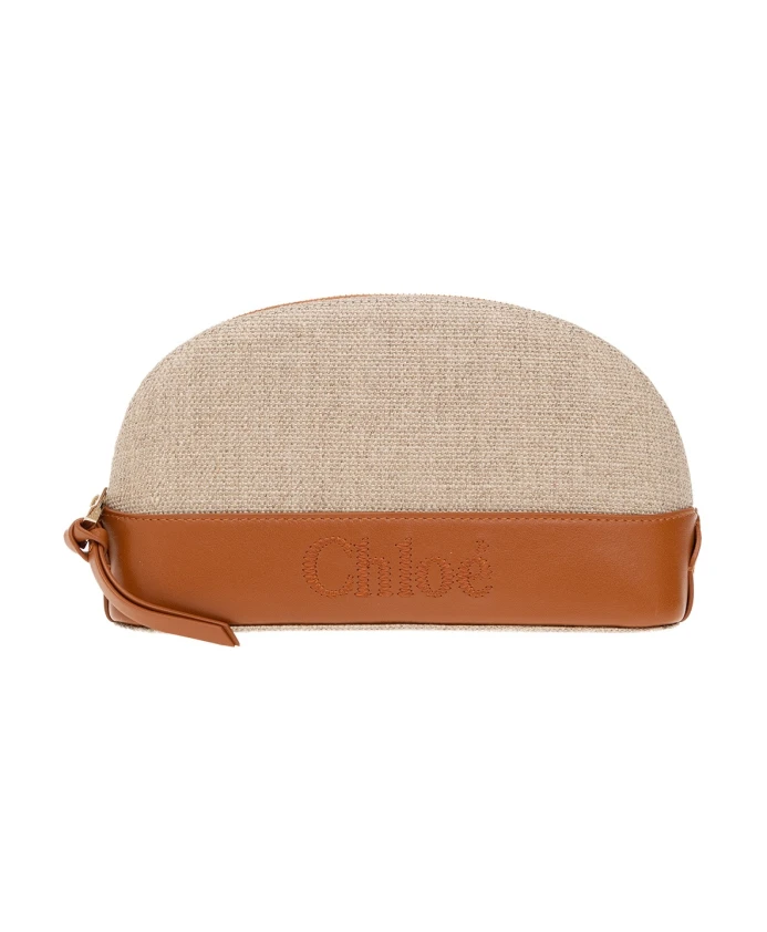 

Сумка для стирки с логотипом Chloé, бежевый