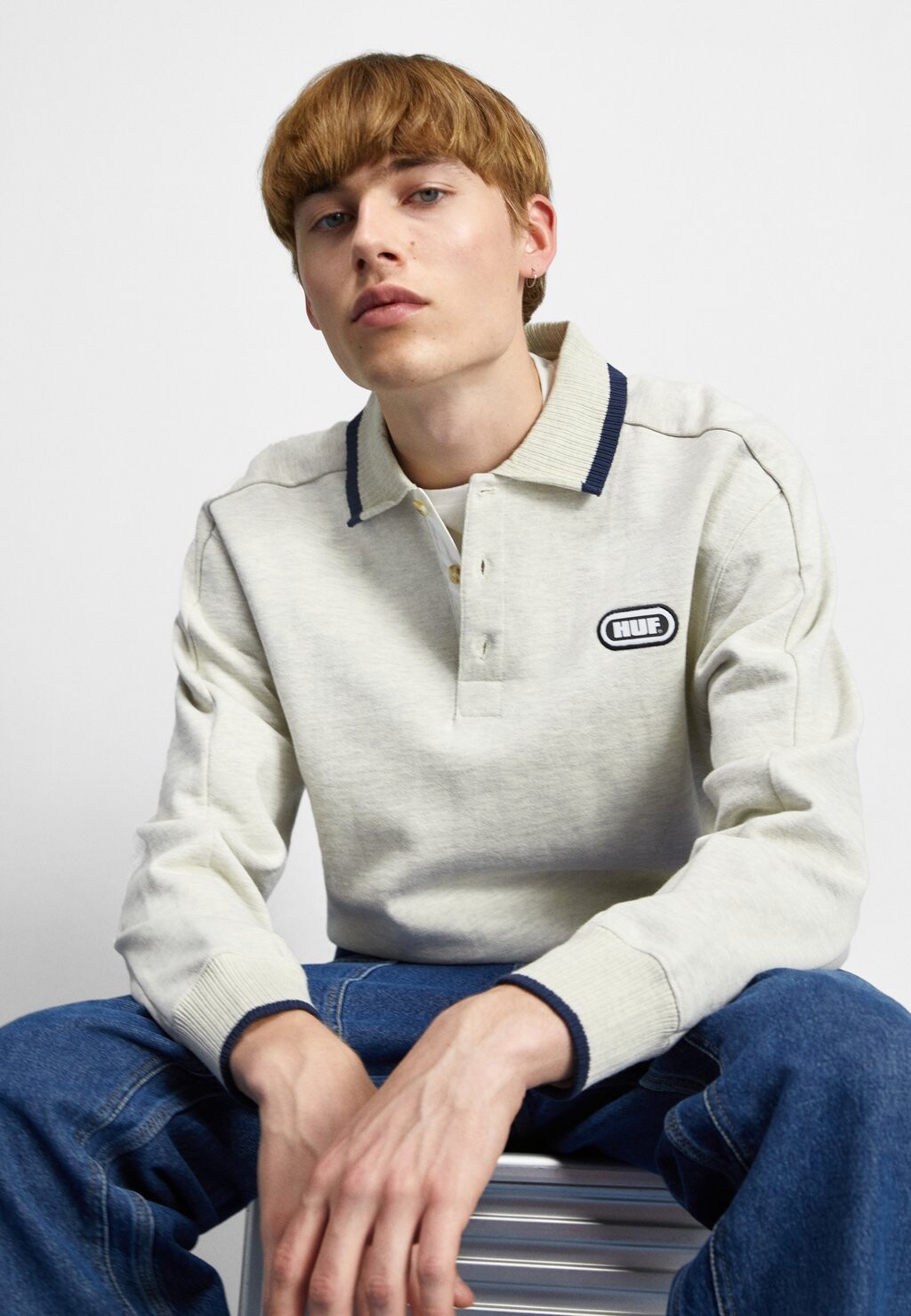 

Толстовка HUF ESSEX, вересковый серый