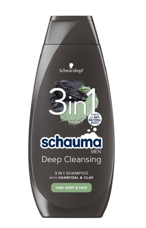 

Schauma Men Deep Cleansing шампунь, 400 ml