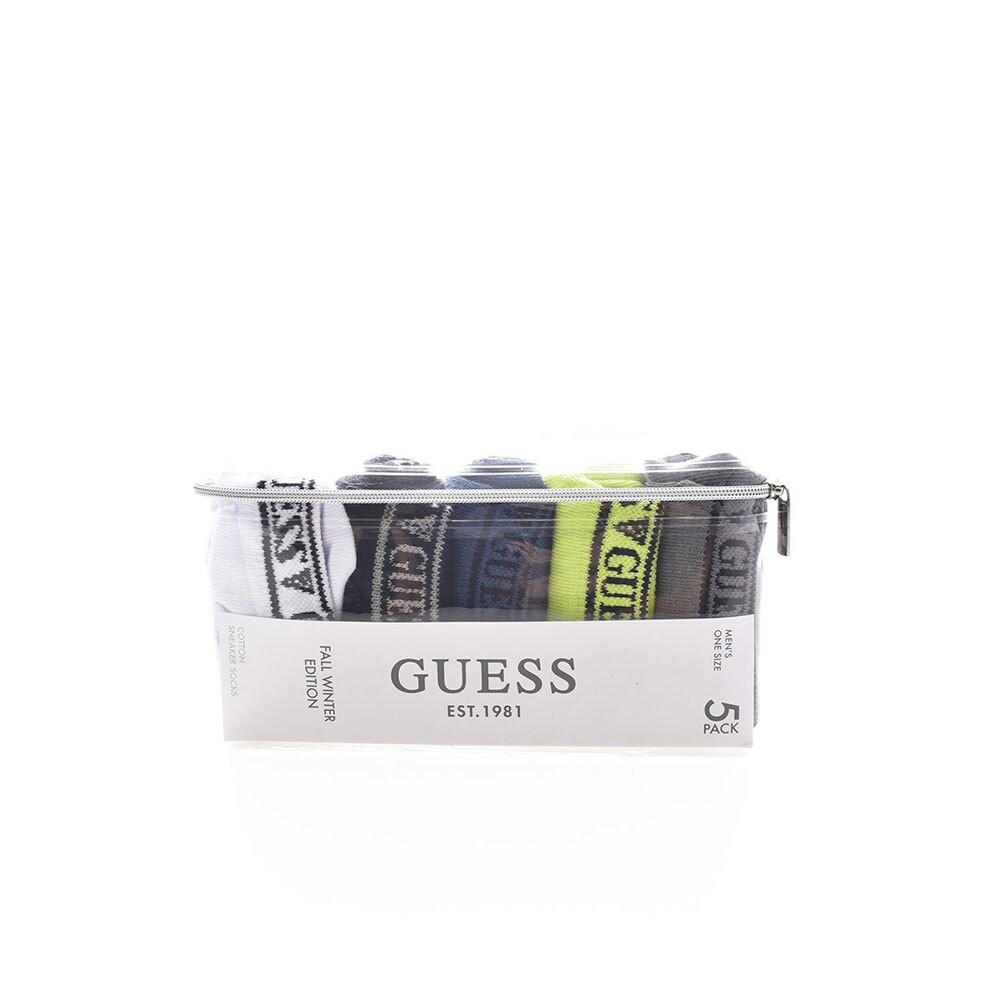 Носки Guess U94G17 ZZ02T Short 5 шт, разноцветный