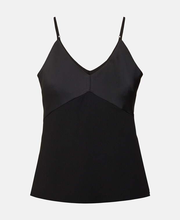 

Топ без рукавов DKNY, черный