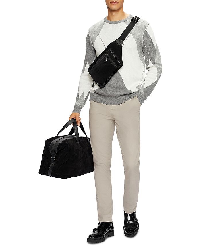 

Узкие брюки чинос Irvine Ted Baker, Серый