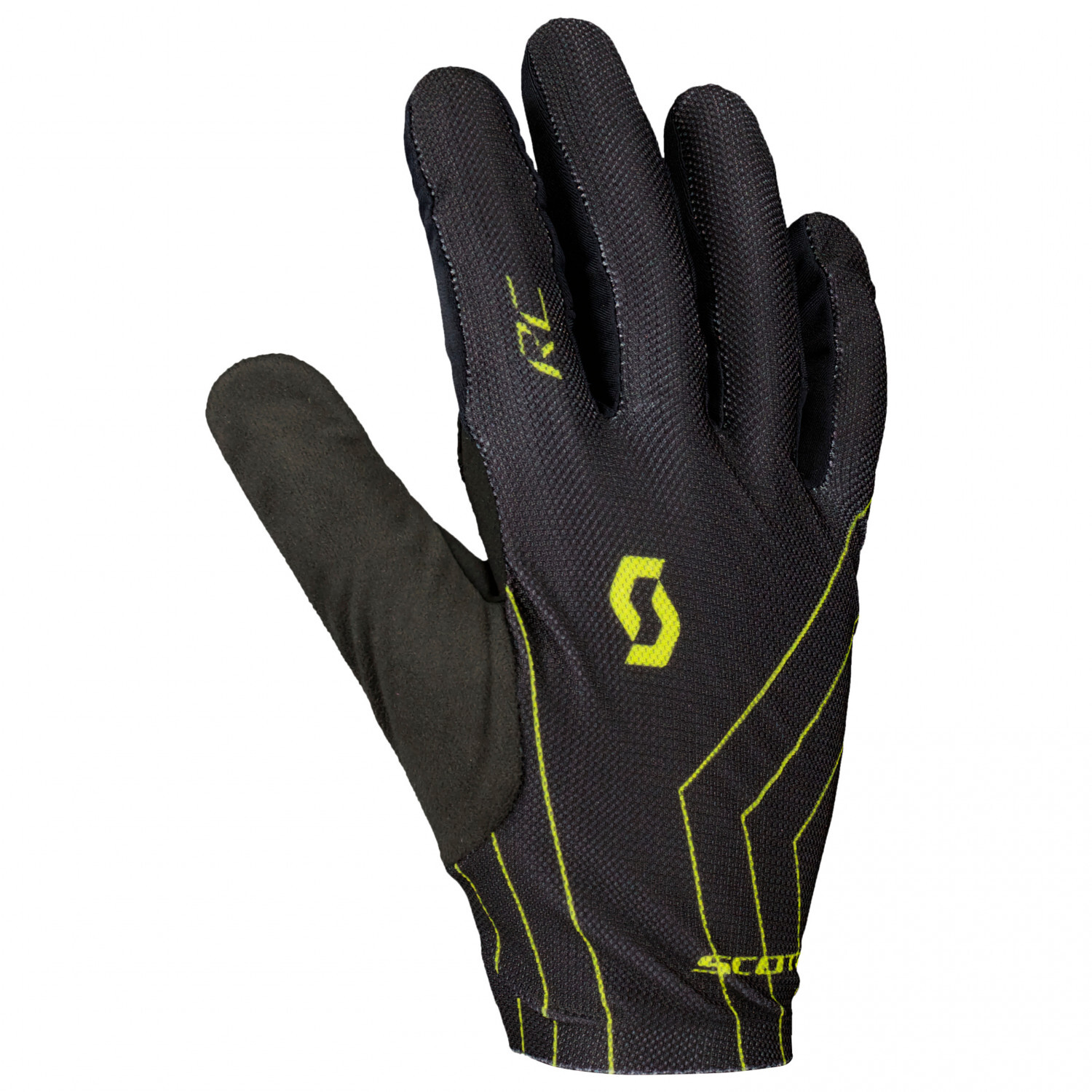 

Перчатки Scott RC Team LF, цвет Black/Sulphur Yellow