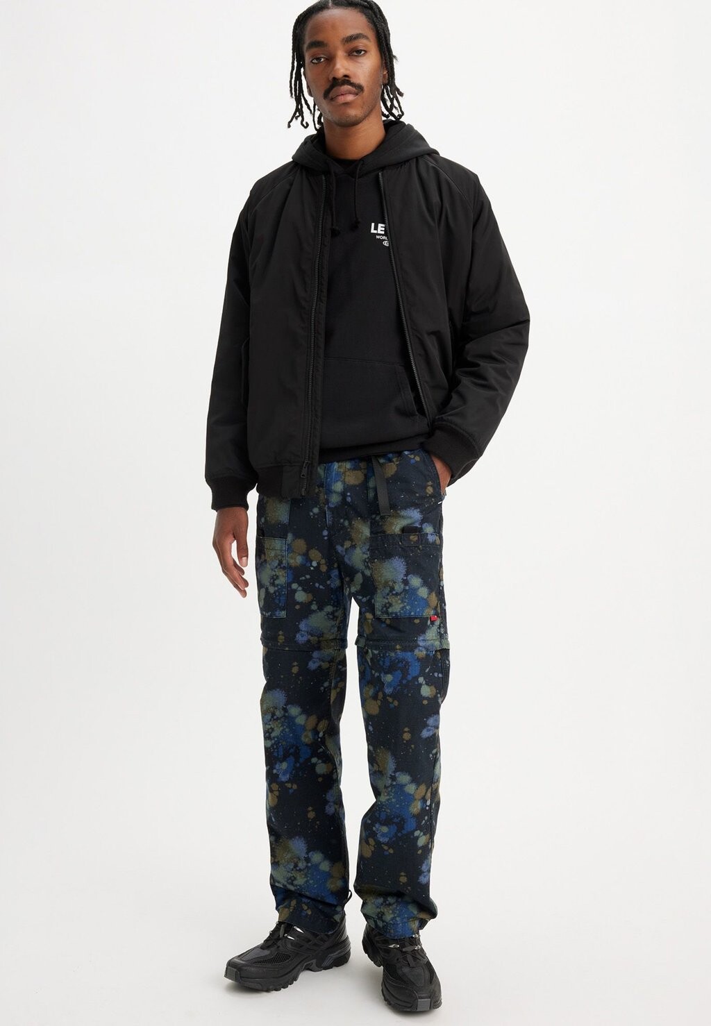 

Брюки-карго UTILITY ZIP OFF PANT Levi's, темно-синий
