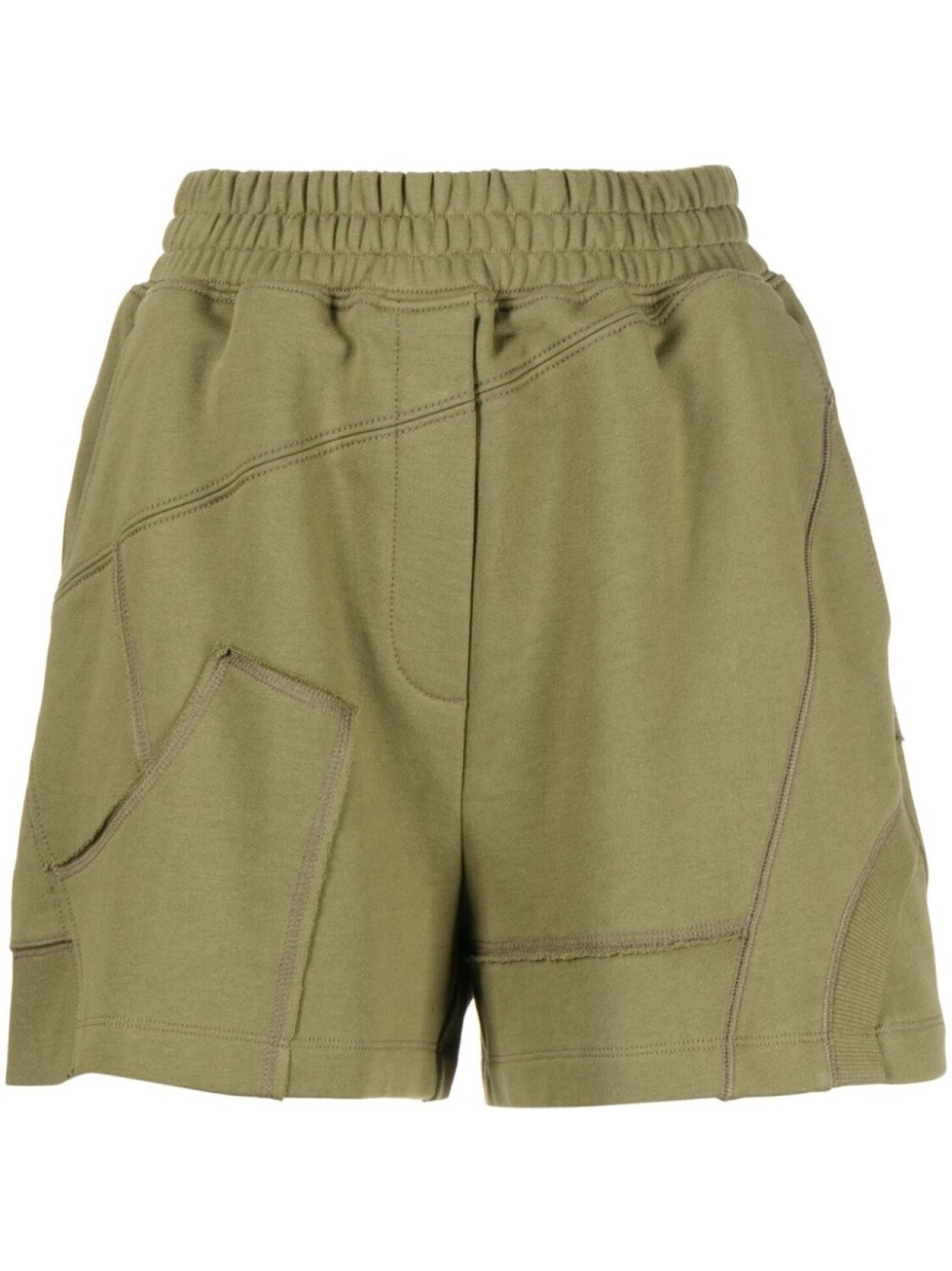 

3.1 Phillip Lim спортивные брюки со вставками, зеленый
