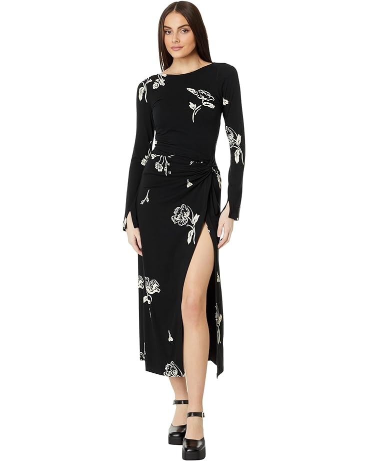 

Платье Free People Love And Be Loved Midi, черный