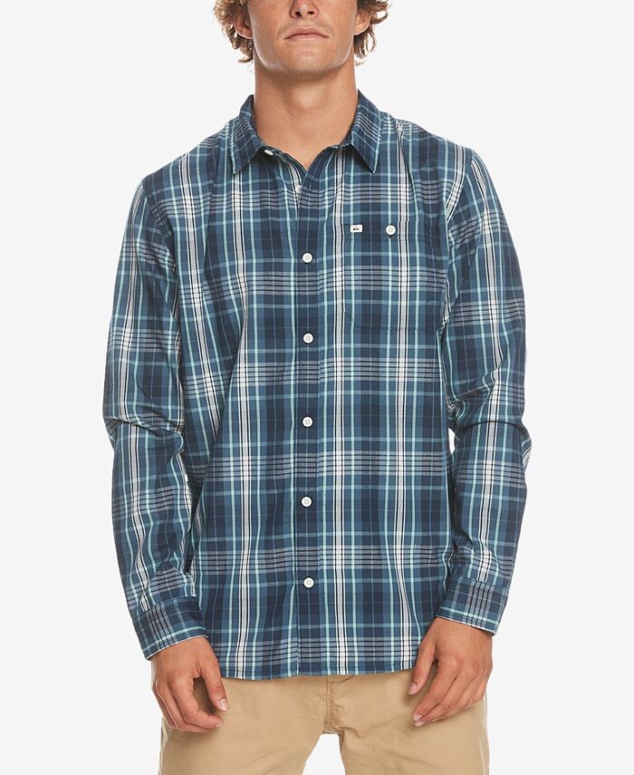 

Мужская рубашка с длинным рукавом Swinton Quiksilver, цвет Navy Blazer Swinton