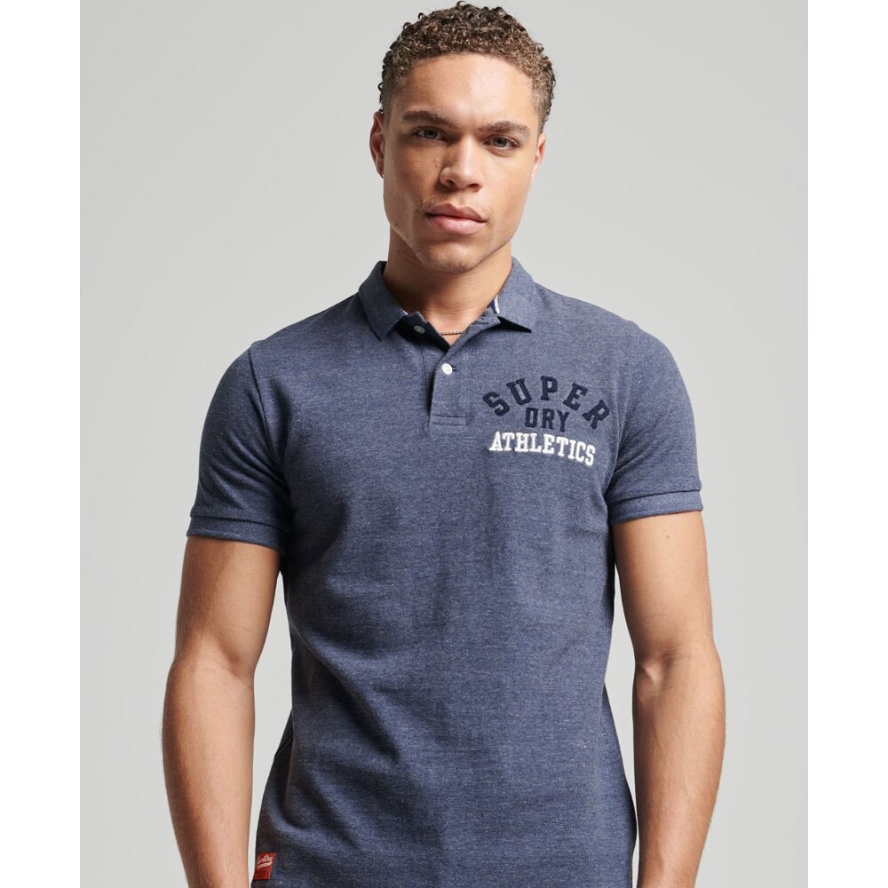 

Поло Superdry Vintage Superstate, синий