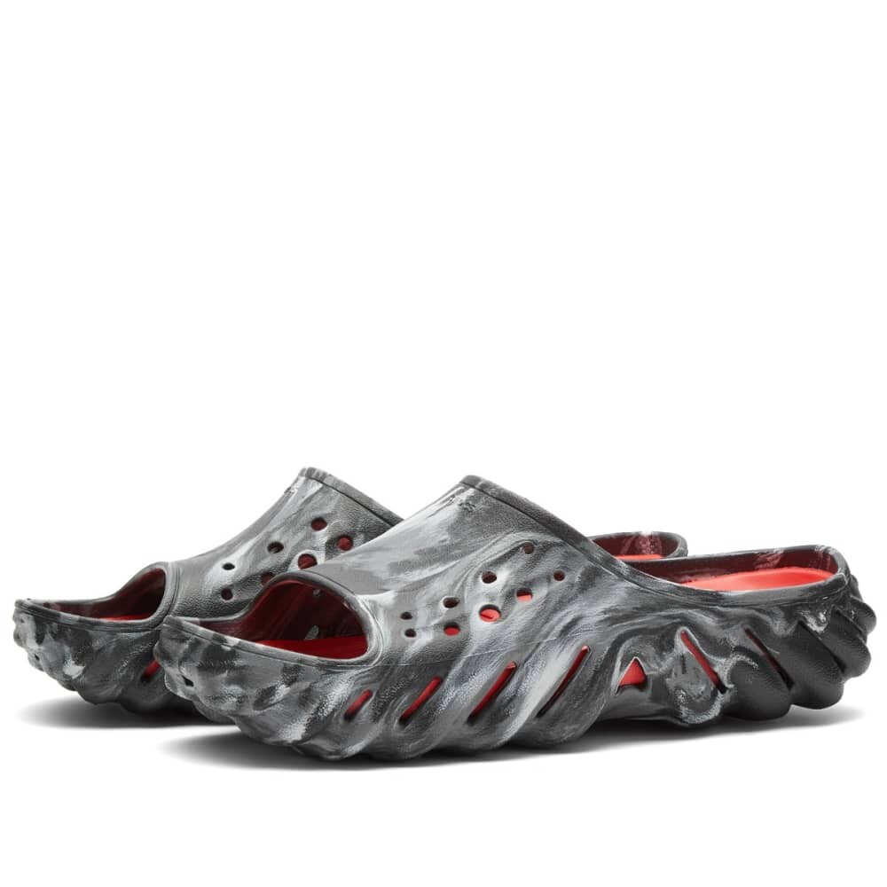 Шлепанцы Crocs Echo под мрамор наушники mpow flame sport 2 black mpbh313ав mpbh313вb