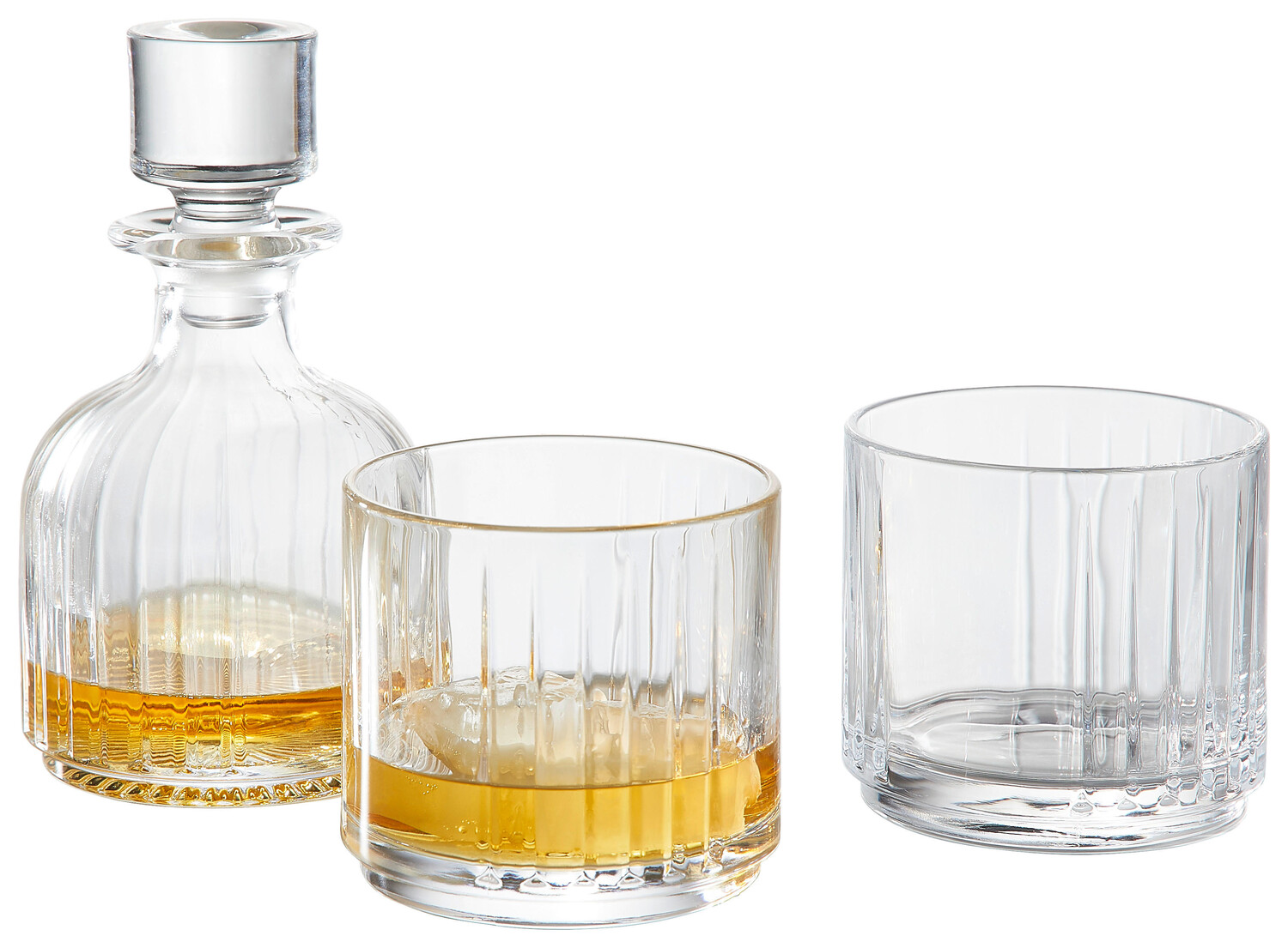

Набор стаканов для виски bar selection deluxe, 3 предмета, прозрачный