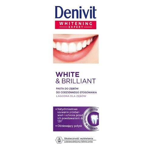 

Зубная паста White Brilliant, 50 мл Denivit, Anti Stain Expert, Schwarzkopf