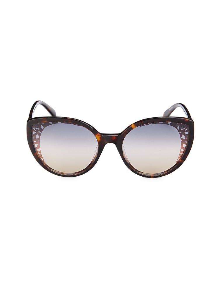 

Солнцезащитные очки «кошачий глаз» 58MM Emilio Pucci, цвет Brown Beige
