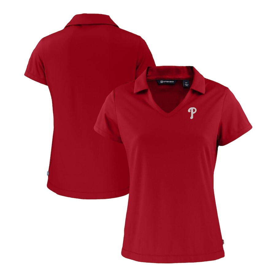 

Поло с коротким рукавом Cutter & Buck Philadelphia Phillies, красный