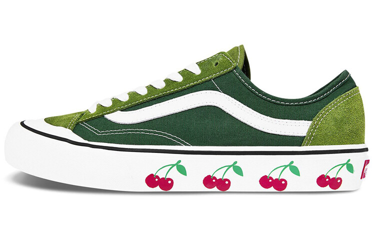 

Туфли для скейтбординга Vans Style 36 унисекс зеленый