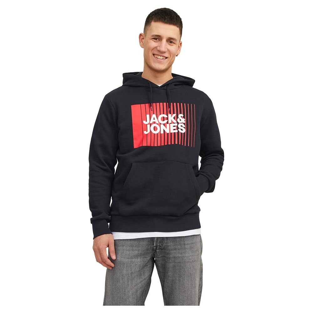 

Худи Jack & Jones Corp Logo Play, черный