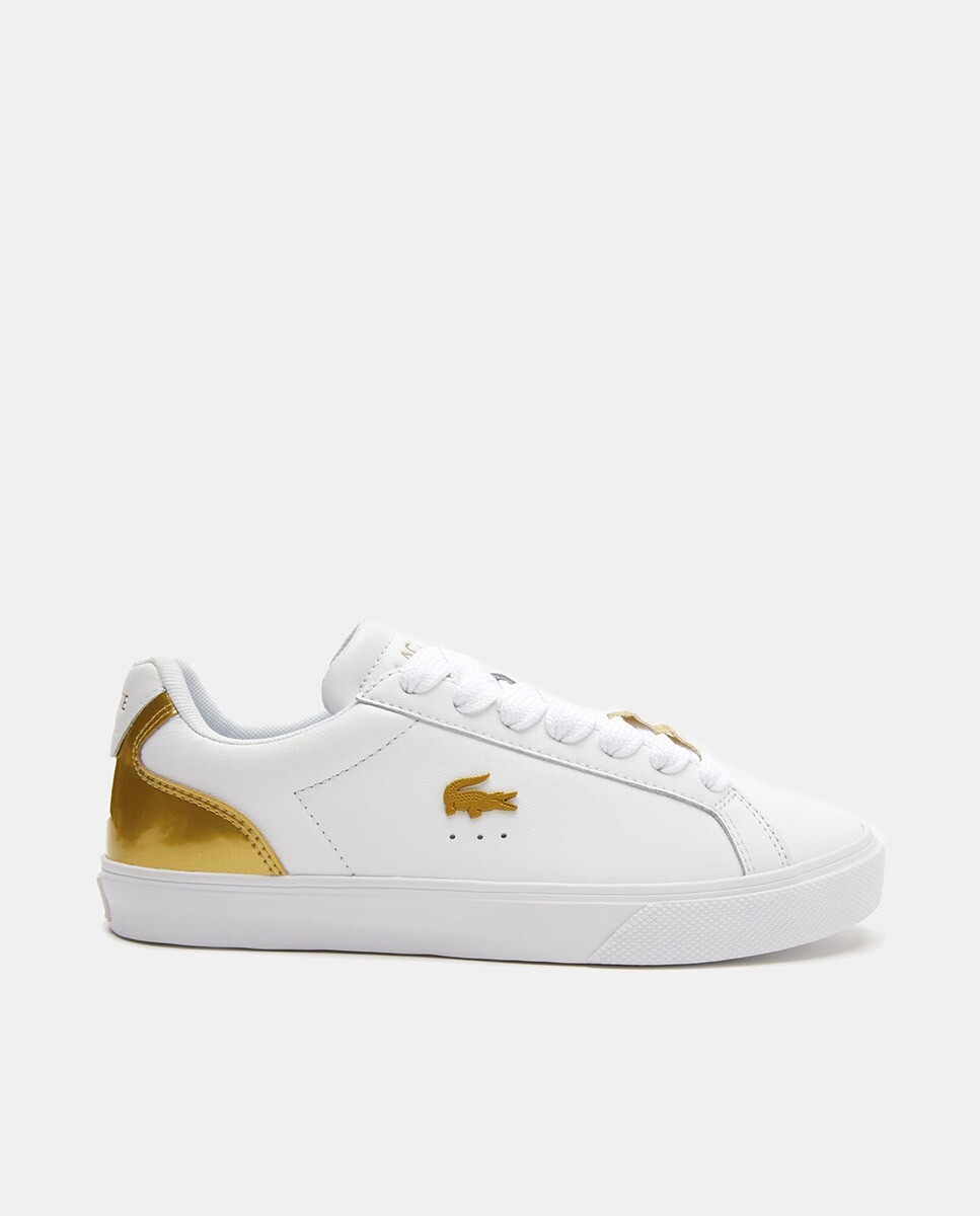 

Женские кроссовки Lerond Pro из кожи в стиле колор-блок Lacoste, белый