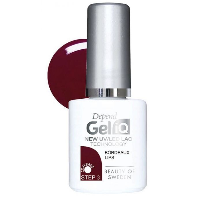 

Лак для ногтей Esmalte de Uñas Semipermanente Depend Gel Iq, Bordeaux Lips