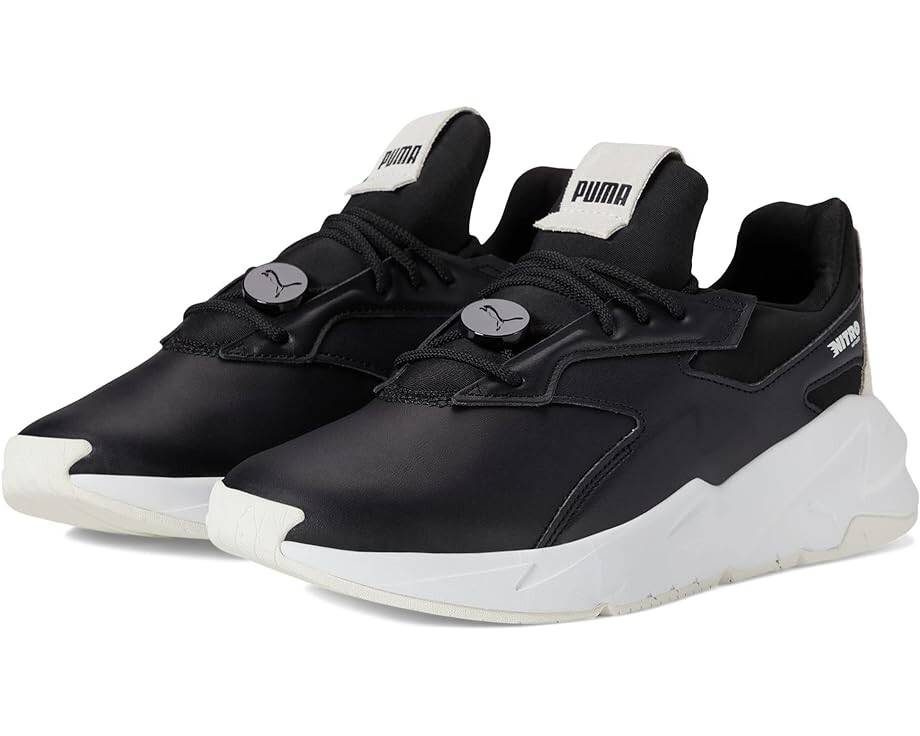 

Кроссовки PUMA Fier Nitro Leather, цвет Puma Black