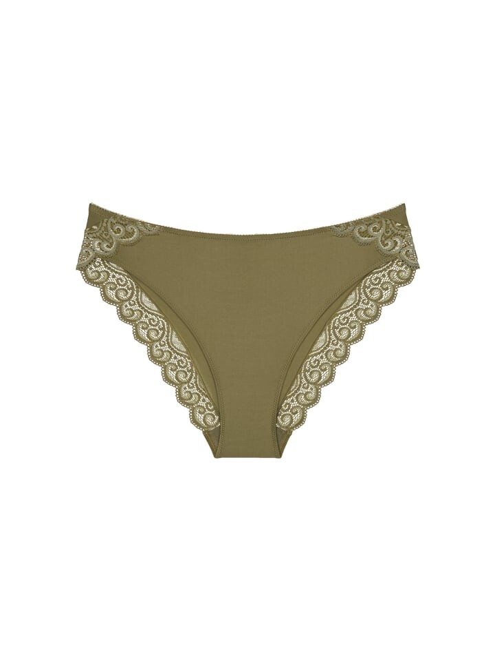 

Трусы Triumph Tai Slip Amourette, цвет martini olive
