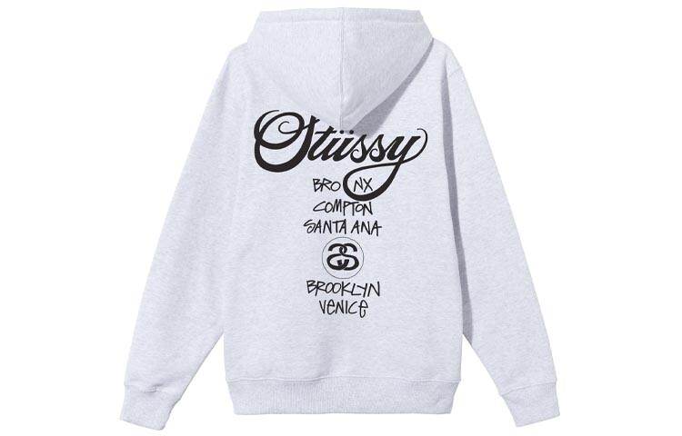 

Толстовка унисекс Stussy, серый