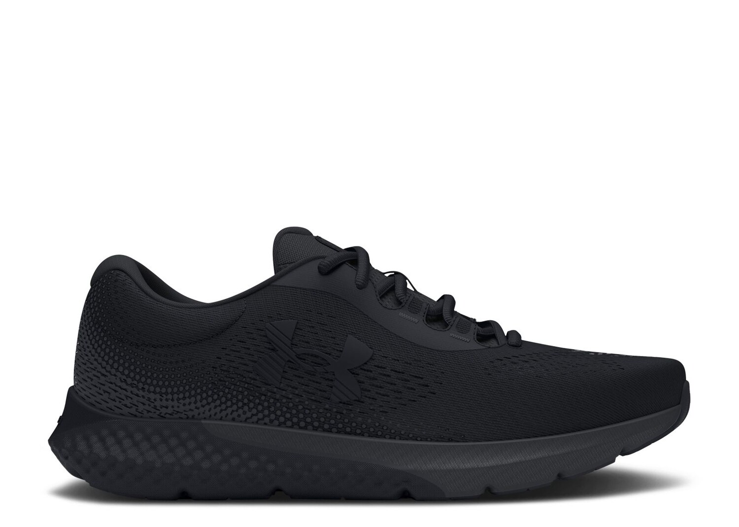 

Кроссовки Under Armour Charged Rogue 4 4E Wide 'Triple Black', черный