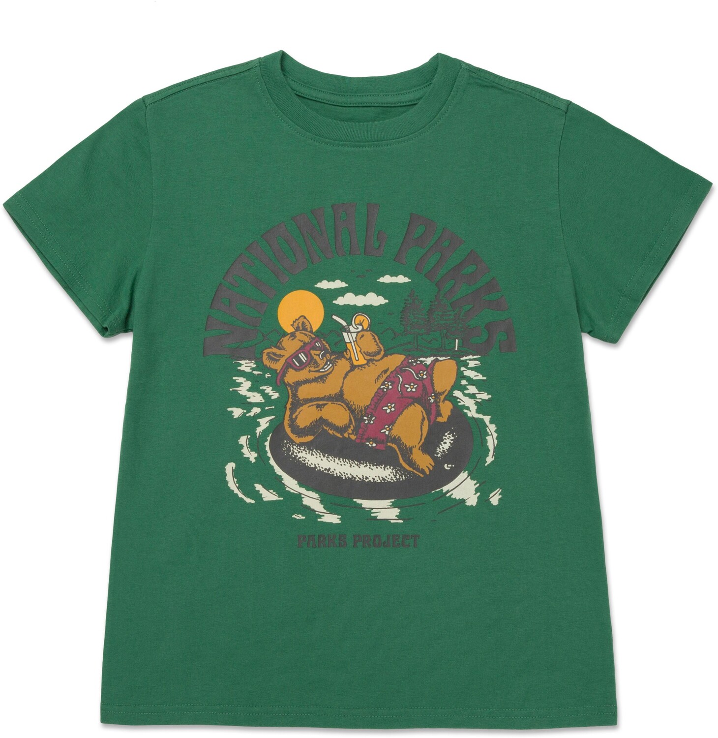 

Футболка Float Bear – детская Parks Project, зеленый