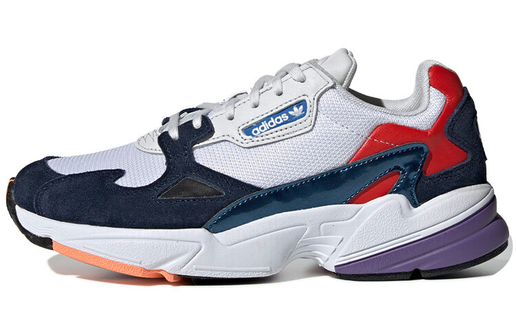 

adidas Falcon Crystal White Collegiate Navy (W) Серый/Синий