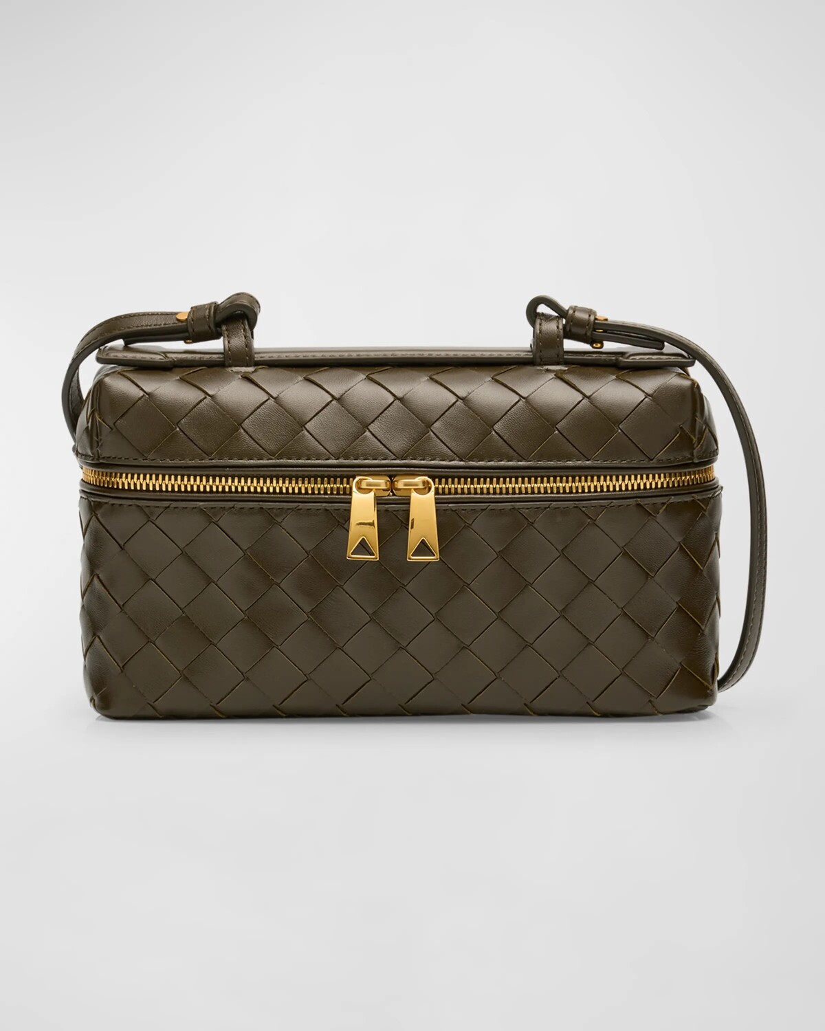 

Косметичка Bang Bang Bottega Veneta, цвет Kaki