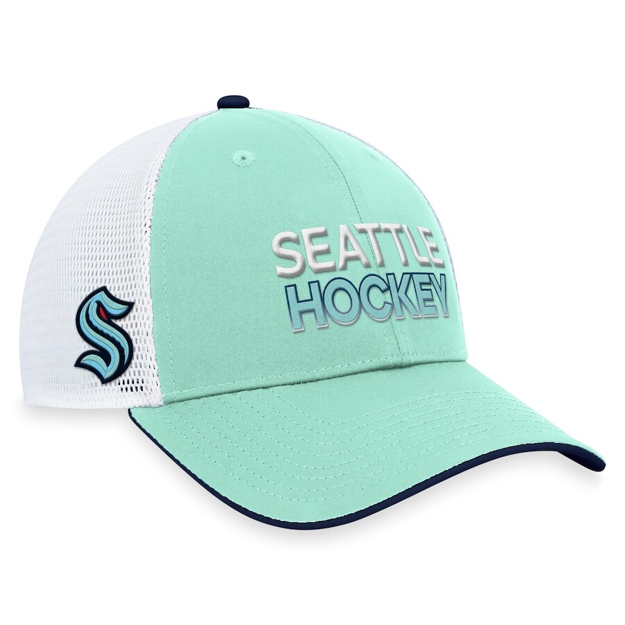 

Бейсболка Fanatics Branded Seattle Kraken, синий