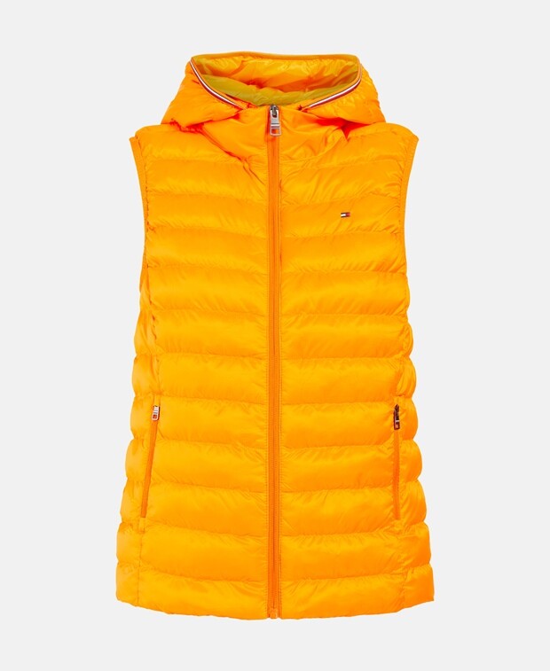 

Стеганый жилет Tommy Hilfiger, охра