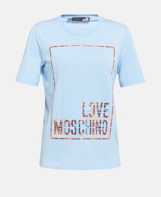 

Футболка Love Moschino, королевский синий