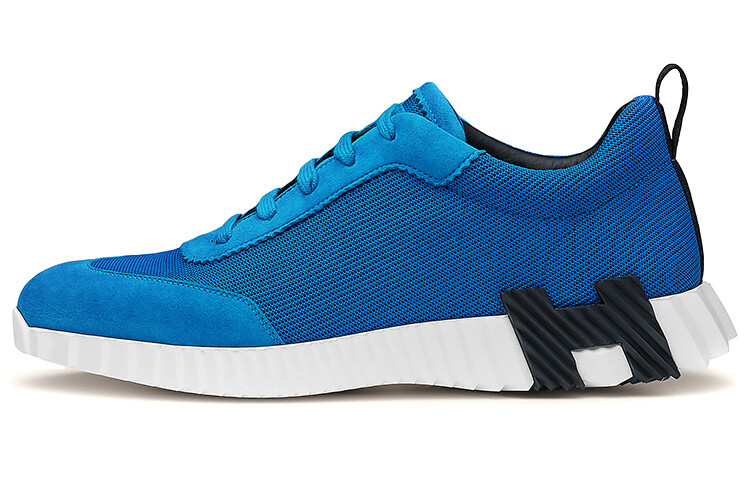 

HERMES Bouncing Lifestyle Shoes Men Low-top Electric Blue